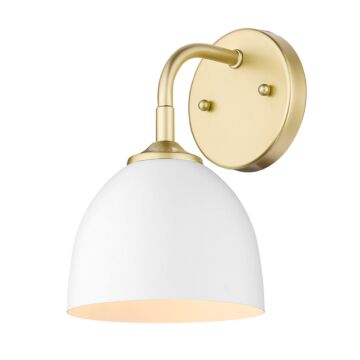 Zoey OG One Light Wall Sconce in Olympic Gold by Golden