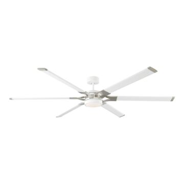 Loft 72"Ceiling Fan in Matte White by Visual Comfort Fan
