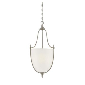 Herndon Three Light Pendant in Satin Nickel by Savoy House