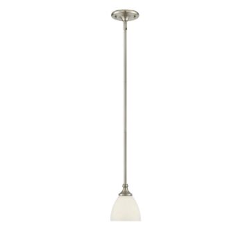 Herndon One Light Mini Pendant in Satin Nickel by Savoy House