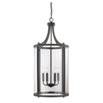 Penrose Six Light Foyer Lantern in English Bronze by Savoy House