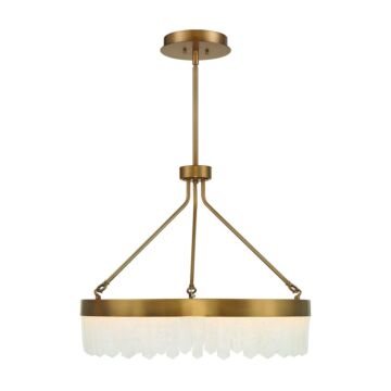 Savoy House Landon LED Pendant in Warm Brass