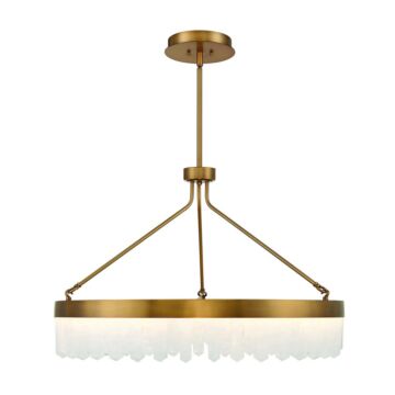 Savoy House Landon LED Pendant in Warm Brass