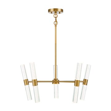 Savoy House Arlon 10 Light LED Pendant in Warm Brass
