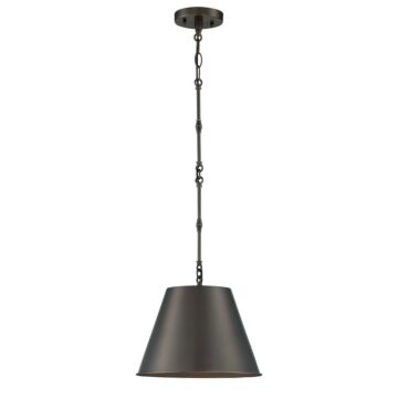 Alden One Light Pendant in Old Bronze by Savoy House