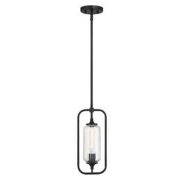 Holton 1-Light Mini-Pendant in Matte Black