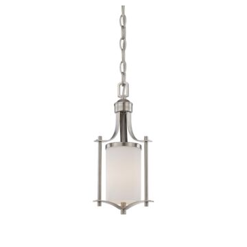 Colton One Light Mini Pendant in Satin Nickel by Savoy House