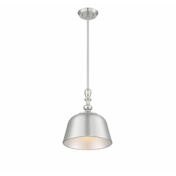 Savoy House Berg 1 Light Pendant in Satin Nickel