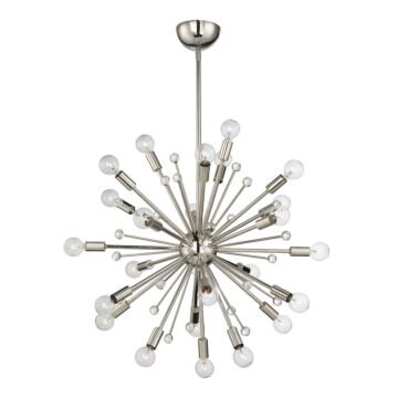 Savoy House Galea 24 Light Chandelier in Polished Nickel
