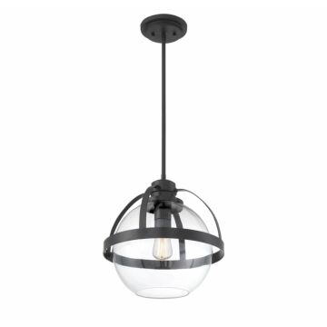 Savoy House Pendleton 1 Light Pendant in Matte Black