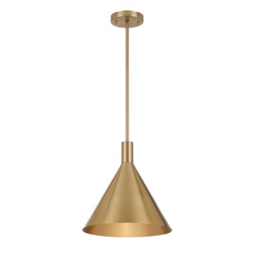 Pharos One Light Pendant in Noble Brass by Savoy House