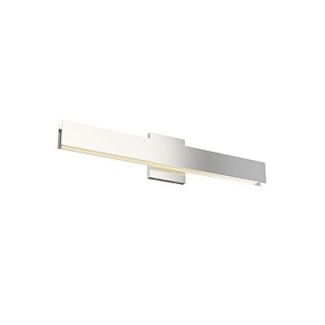 Bau LED Bath in Polished Nickel by Visual Comfort Modern