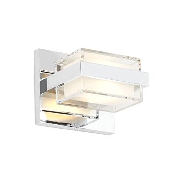 Kamden LED Bath in Chrome by Visual Comfort Modern