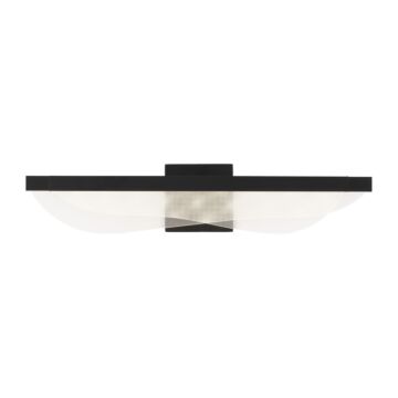 Nyra LED Bath in Nightshade Black by Visual Comfort Modern