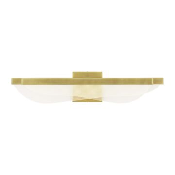 Nyra LED Bath in Plated Brass by Visual Comfort Modern