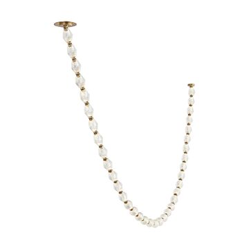 Collier LED Chandelier in Polished Nickel by Visual Comfort Modern