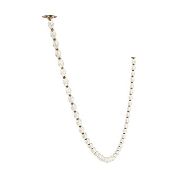 Collier LED Chandelier in Natural Brass by Visual Comfort Modern