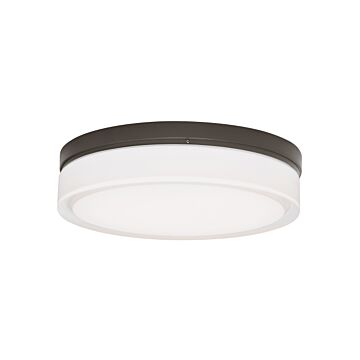 Cirque LED Flush Mount in Antique Bronze by Visual Comfort Modern