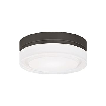 Cirque LED Flush Mount in Antique Bronze by Visual Comfort Modern
