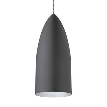 Signal LED Pendant in Satin Nickel by Visual Comfort Modern