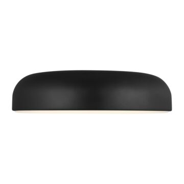 Kosa LED Ceiling Mount in Nightshade Black by Visual Comfort Modern