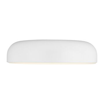 Kosa LED Ceiling Mount in Matte White by Visual Comfort Modern
