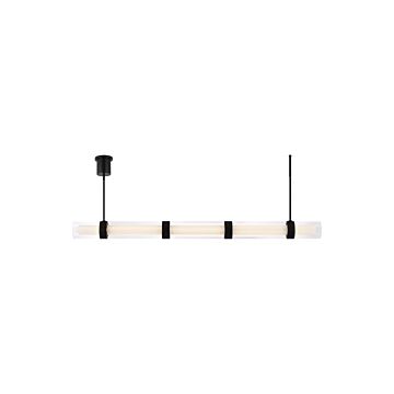 Wit LED Suspension in Black by Visual Comfort Modern
