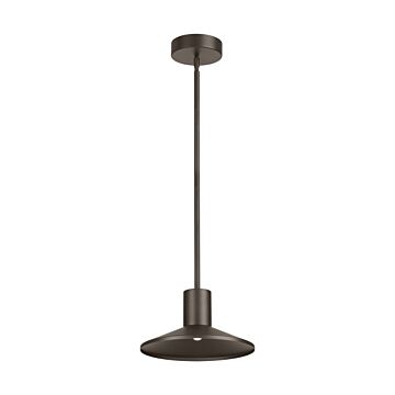 Ash LED Outdoor Pendant in Bronze by Visual Comfort Modern