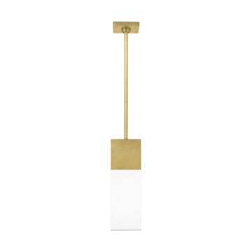 Kulma LED Pendant in Natural Brass by Visual Comfort Modern