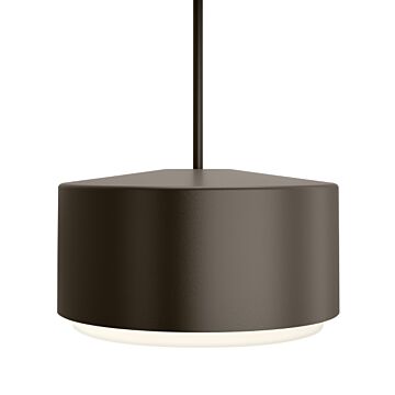 Roton LED Outdoor Pendant in Bronze by Visual Comfort Modern