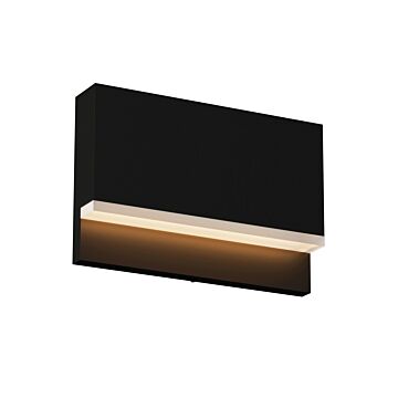 Wend LED Outdoor Wall Step Light in Black by Visual Comfort Modern