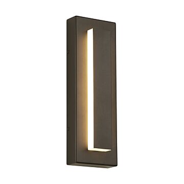 Aspen LED Outdoor Wall Lantern in Outdoor Bronze by Visual Comfort Modern