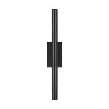 Chara LED Outdoor Wall Lantern in Black by Visual Comfort Modern