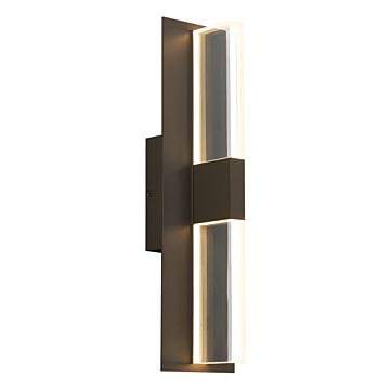 Tech Lyft 19 Inch Outdoor Wall Light in Bronze