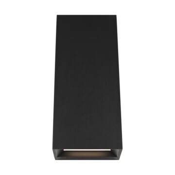 Pitch LED Outdoor Wall Mount in Black by Visual Comfort Modern