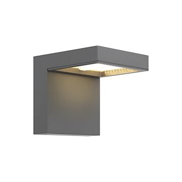 Taag LED Outdoor Wall Mount in Charcoal by Visual Comfort Modern