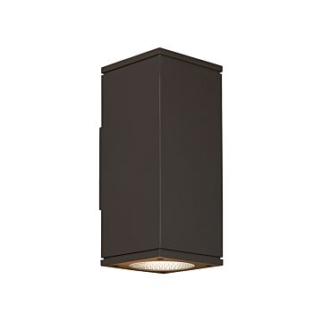 Tegel LED Outdoor Wall Lantern in Bronze by Visual Comfort Modern