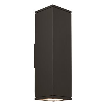 Tegel LED Outdoor Wall Lantern in Bronze by Visual Comfort Modern