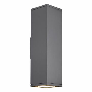 Tegel LED Outdoor Wall Mount in Charcoal by Visual Comfort Modern