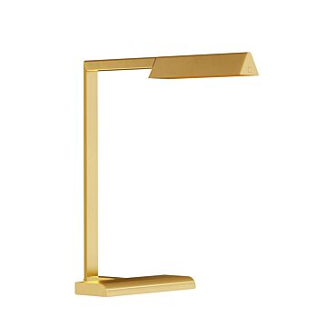 Dessau LED Table Lamp in Natural Brass by Visual Comfort Modern