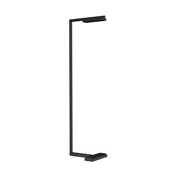 Dessau LED Floor Lamp in Nightshade Black by Visual Comfort Modern