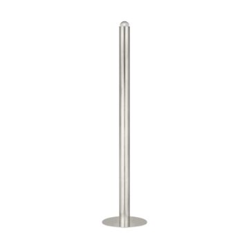 Ebell 1-Light LED Floor Lamp in Antique Nickel