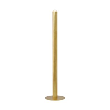 Ebell LED Floor Lamp in Natural Brass by Visual Comfort Modern