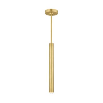 Ebell LED Pendant in Natural Brass by Visual Comfort Modern