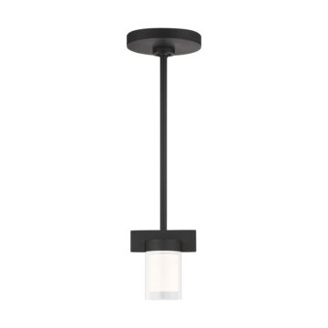 Esfera LED Pendant in Nightshade Black by Visual Comfort Modern