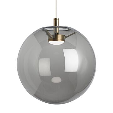 Palona LED Pendant in Aged Brass by Visual Comfort Modern