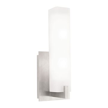 Cosmo LED Wall Mount in Satin Nickel by Visual Comfort Modern