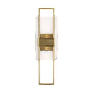 Duelle LED Wall Sconce in Natural Brass by Visual Comfort Modern