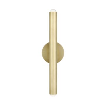 Ebell LED Wall Sconce in Natural Brass by Visual Comfort Modern