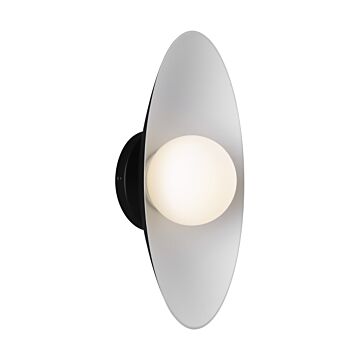 Joni LED Wall Sconce in Matte Black   Matte White by Visual Comfort Modern